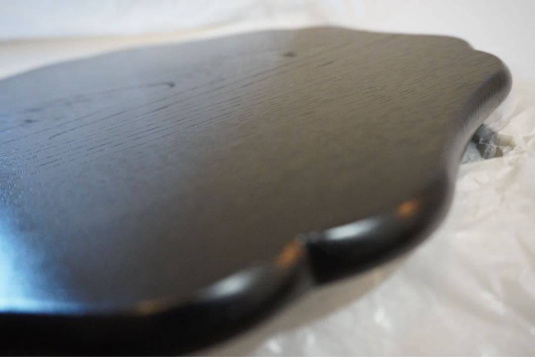 Time & Style Bon - 拭漆 - 輪花盆［美品］トレー　2点