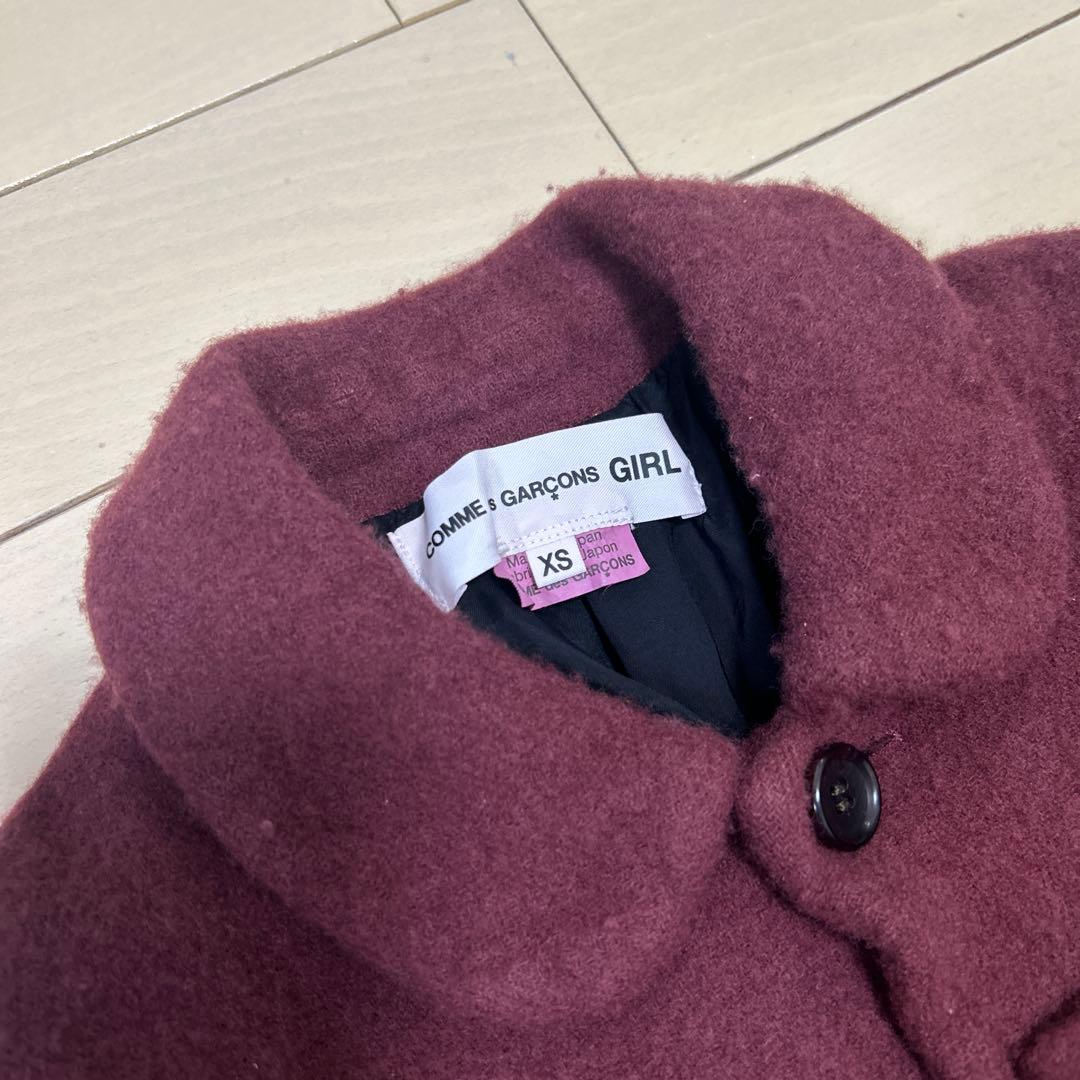 【限定お値下げ】コムデギャルソン ガール ジャケット XS