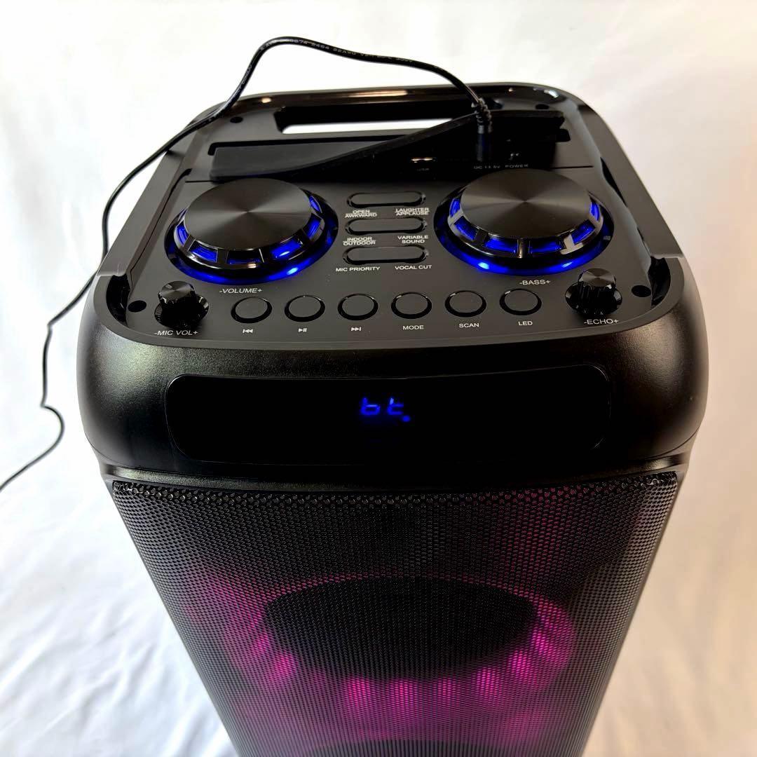 アズマ Bluetooth 70wLEDパーティスピーカー　GRV-PS70WA