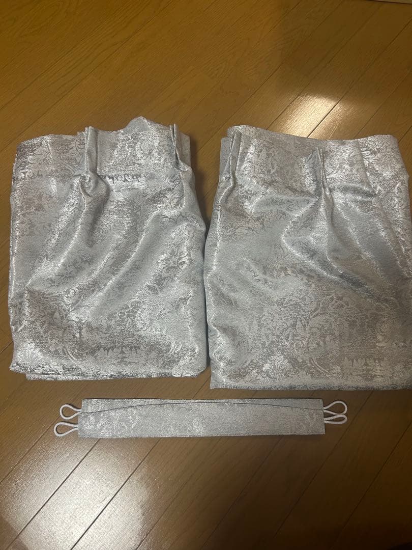 Francfrancオーダーメイドカーテン77×178 2枚セット