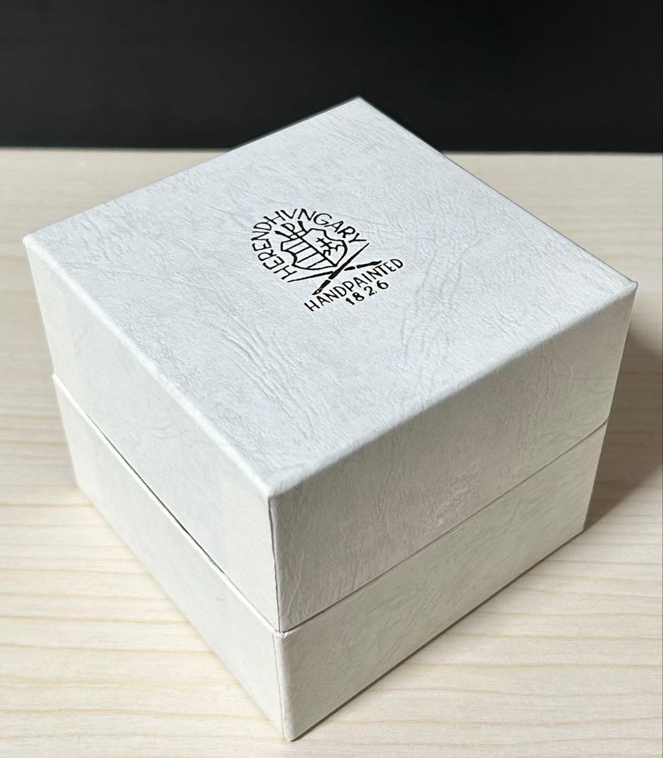 Herend ヘレンド　ウィーンの薔薇 ピンク　ボンボニエール　※未使用保管品