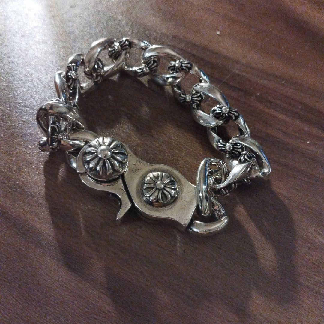 シルバー925刻印！ChromHearts クロムハーツ好きに！！ブレスレット