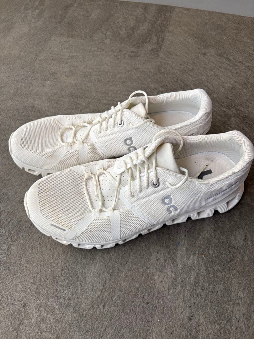 靴 On Cloud 5 White / 27cm