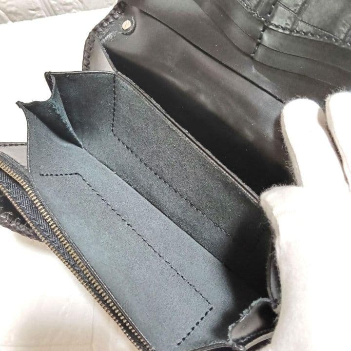 1979 MAD MONKEY 長財布 クロコダイル タイガーアイ コンチョ