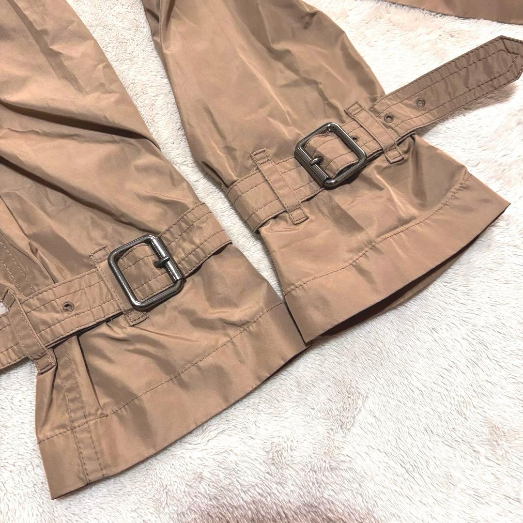 美品✨バーバリーロンドン　スプリングコート　トレンチ　ノバチェック　フード収納袋