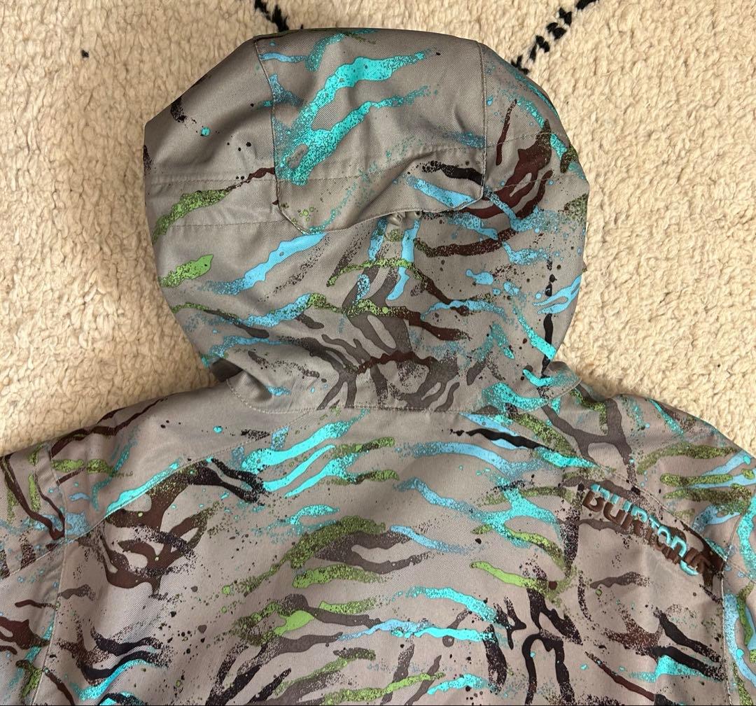 バートンDRYRIDE スノーボードウェア Mサイズ 迷彩柄