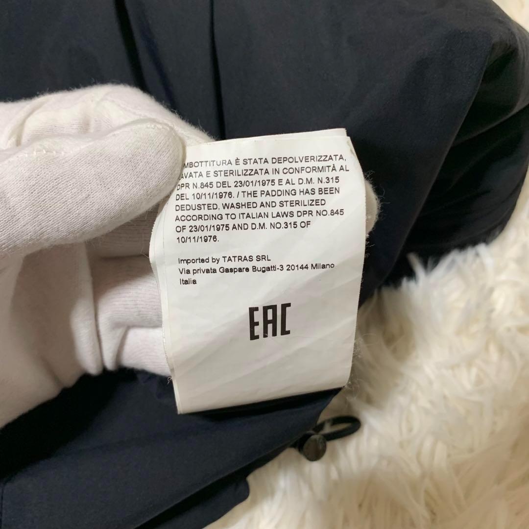 極美品　タトラス　チムリア　ダウンコート　フード　ラクーン　ブラック