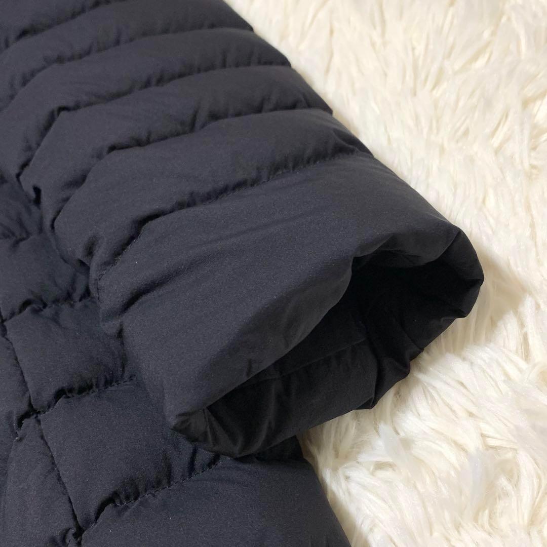 極美品　タトラス　チムリア　ダウンコート　フード　ラクーン　ブラック