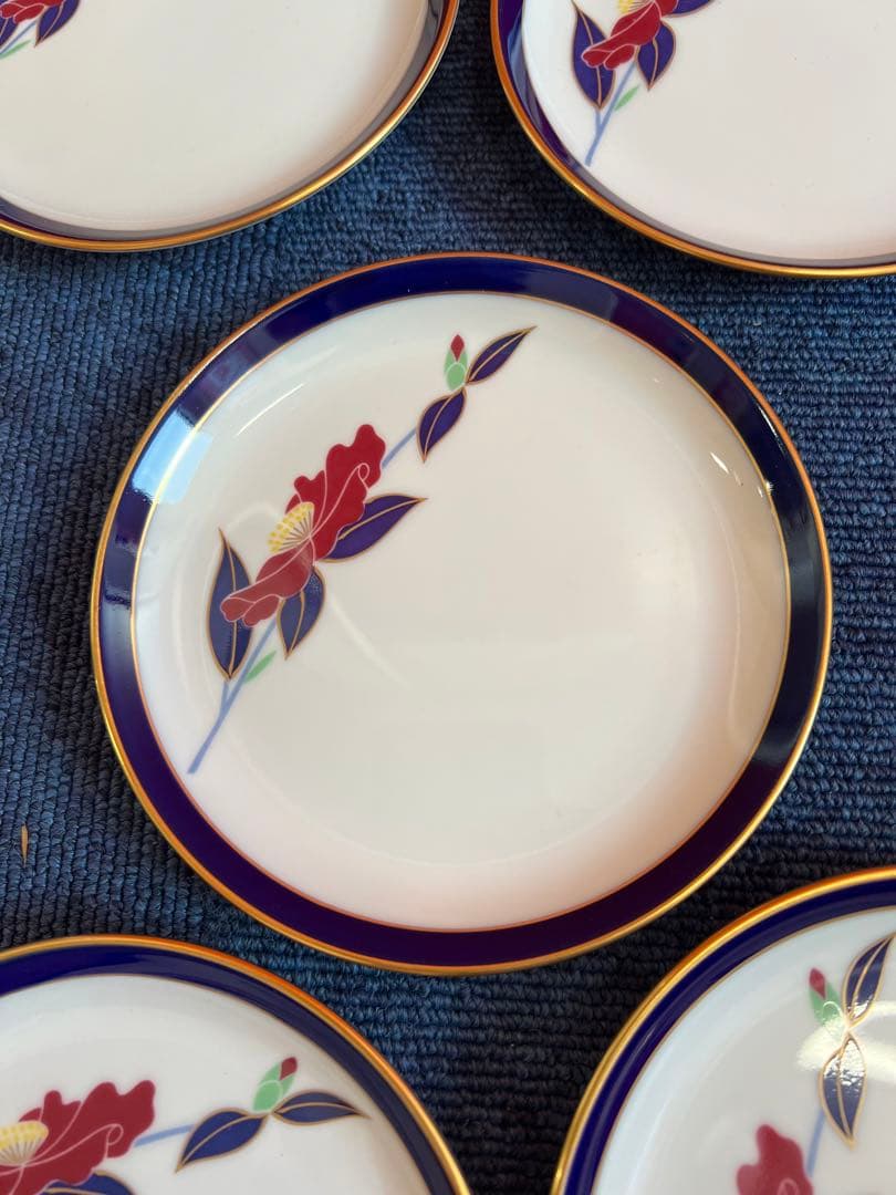 1400 香蘭社　金彩　皿　10客　未使用