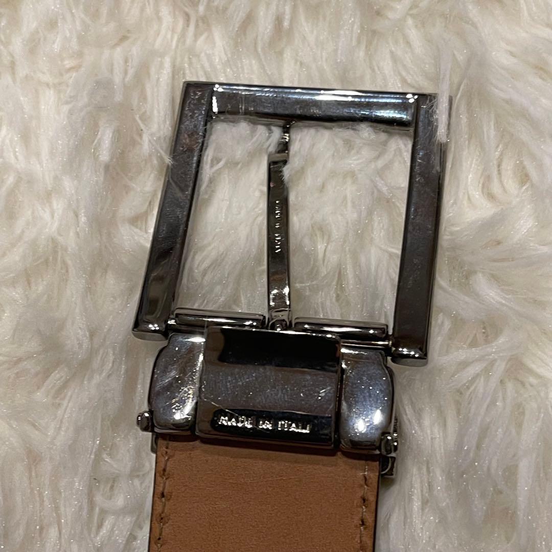 【高級本革】DOLCE&GABBANA レザーベルト メンズ ドルガバ