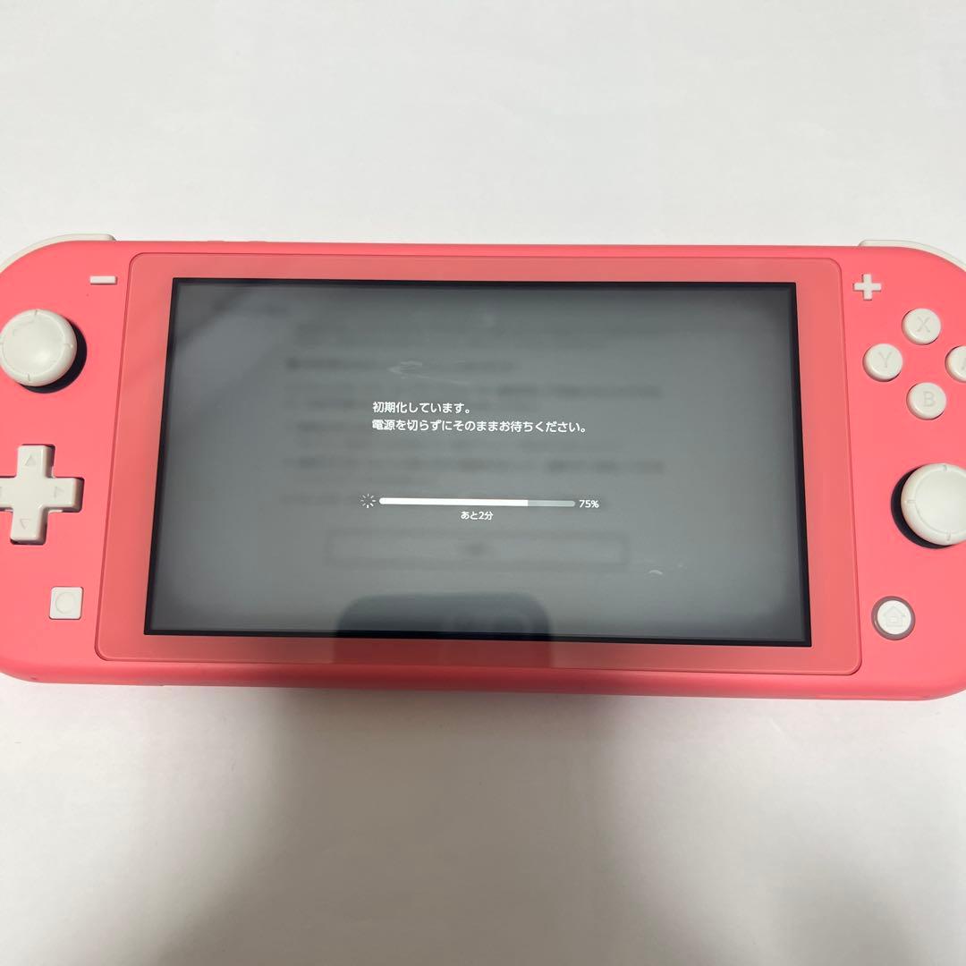 SwitchLiteピンク色 箱無し