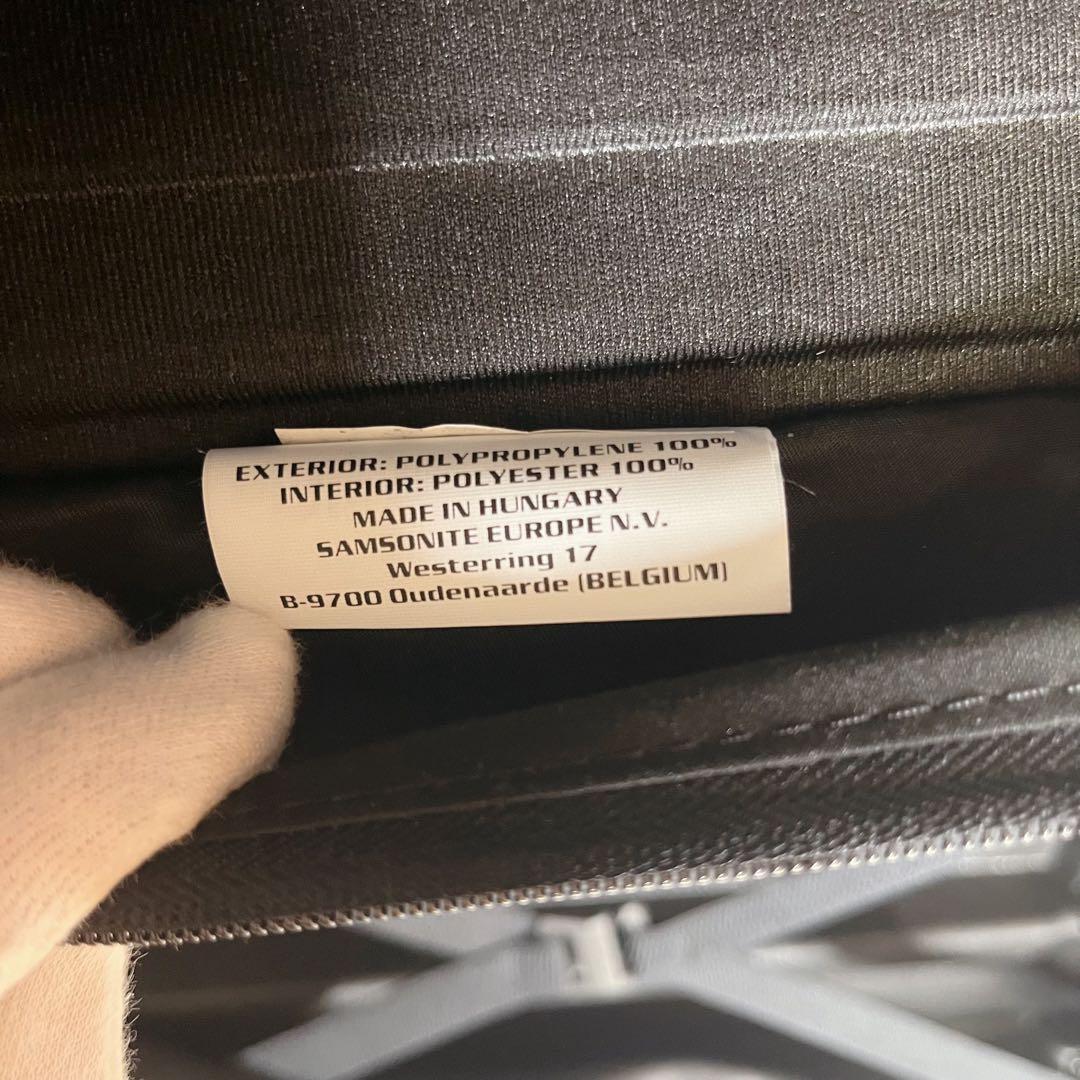 美品　超希少　サムソナイト メルセデス ベンツ ライトボックス 38L スピナー