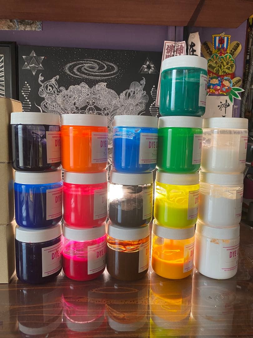 シルクスクリーンインク ダイカラー dyecolor