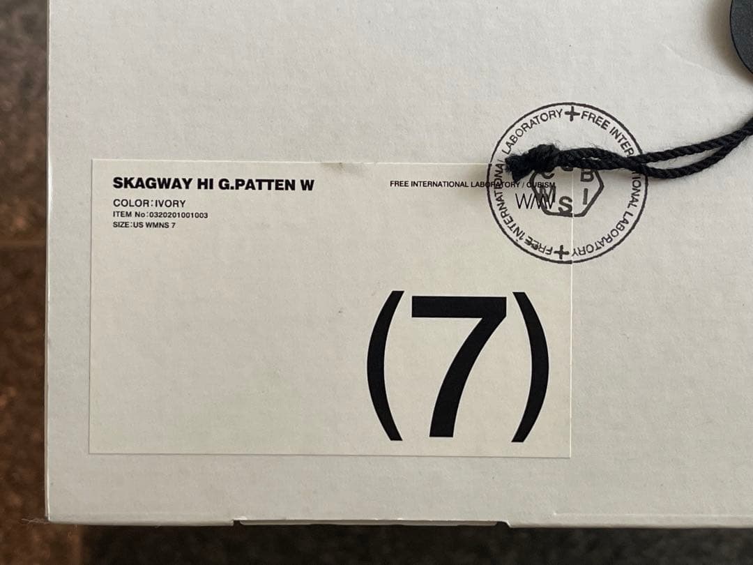 Visvim 20AW Skagway Hi G. Patten サイズW7