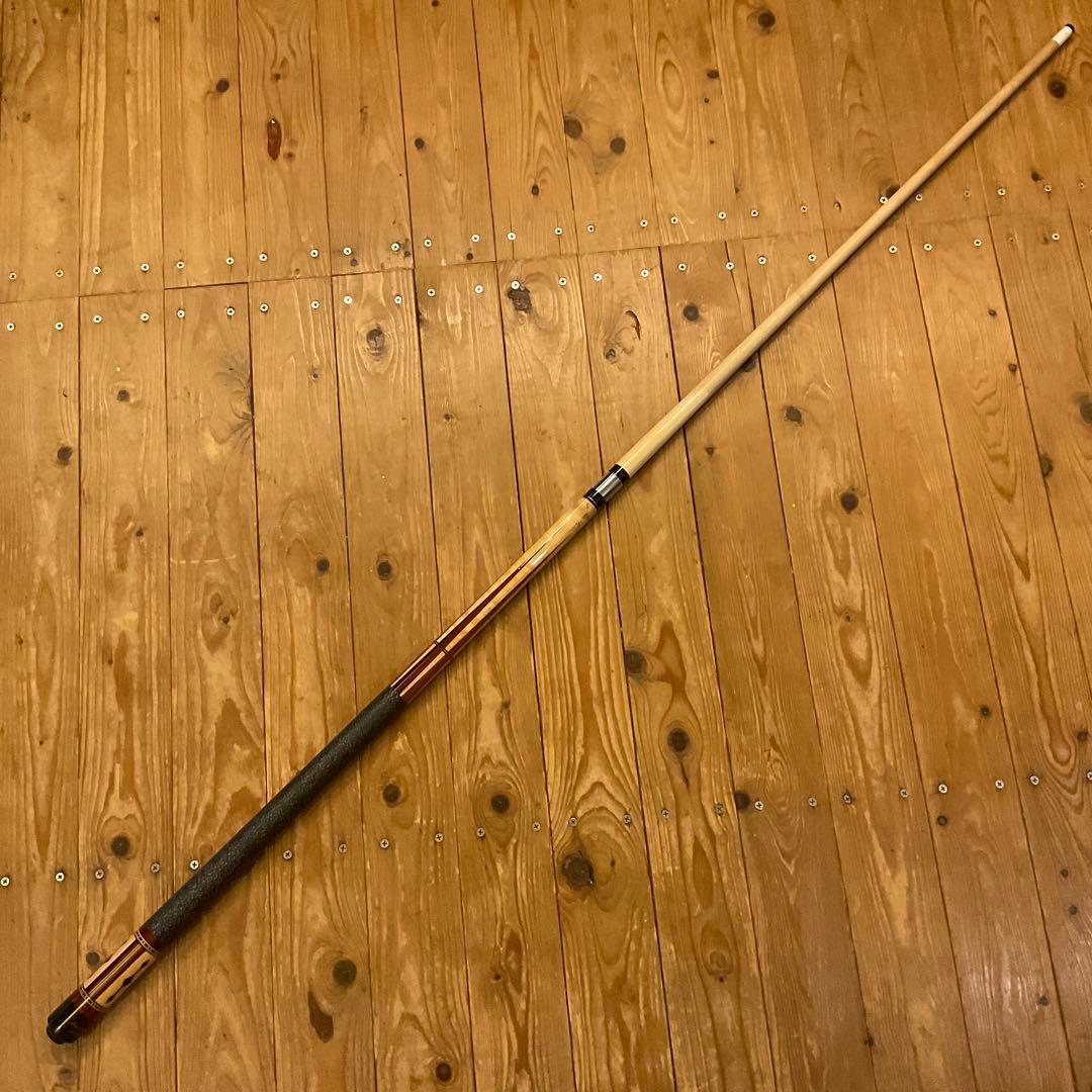 ま*ろ様 美品 ルカシー サイン入り Lucasi XXI ビリヤード キュー