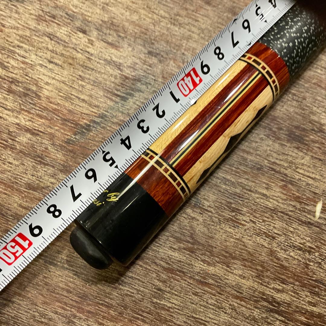 ま*ろ様 美品 ルカシー サイン入り Lucasi XXI ビリヤード キュー