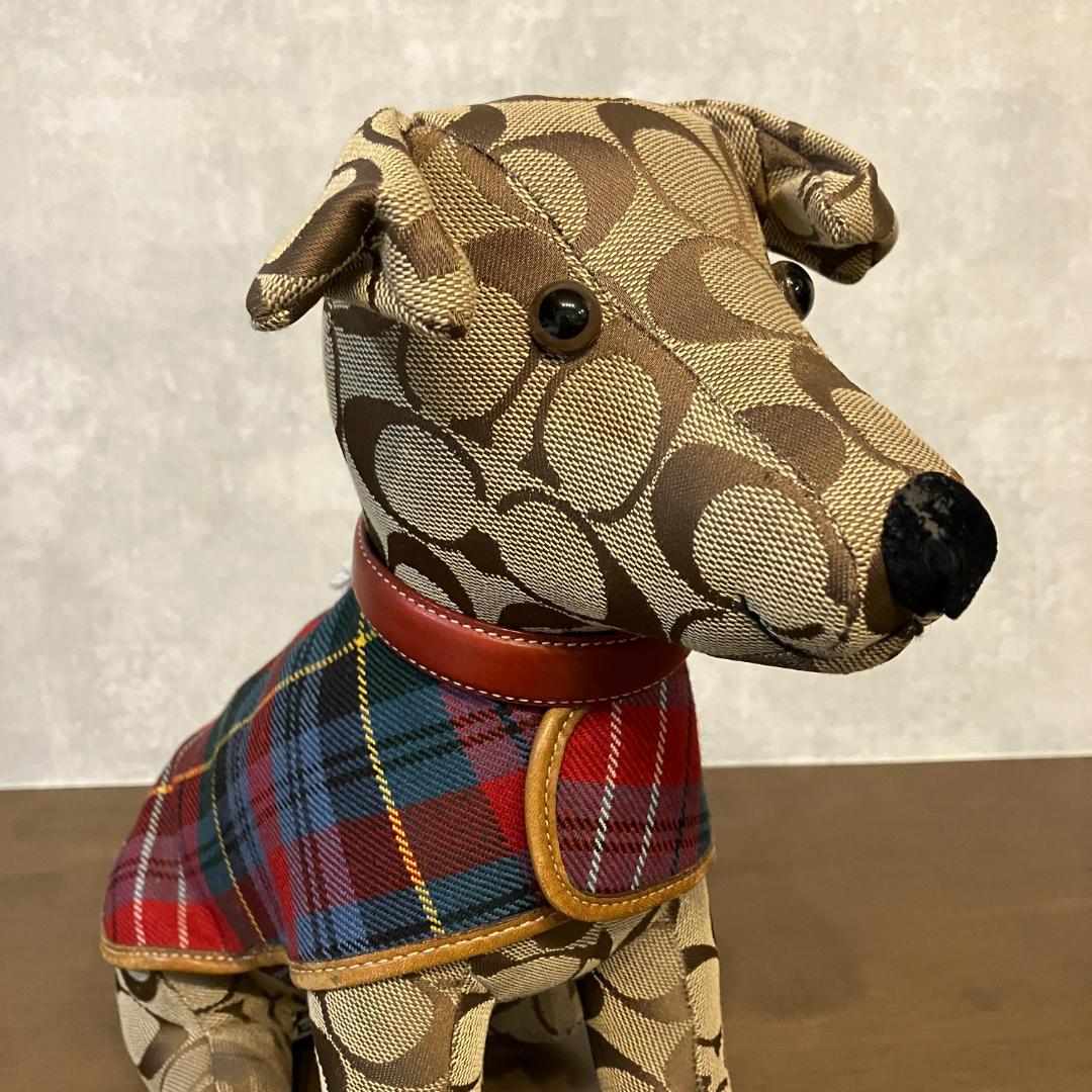 COACH コーチ クリスマスホリデー ペット 犬 ぬいぐるみ ドッグウェア付き
