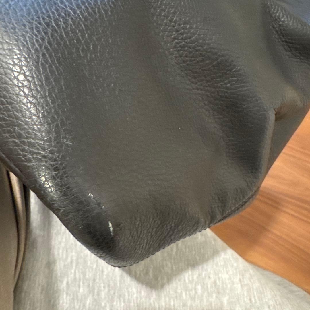 バーニーズニューヨーク　レザー ブラック トートバッグ