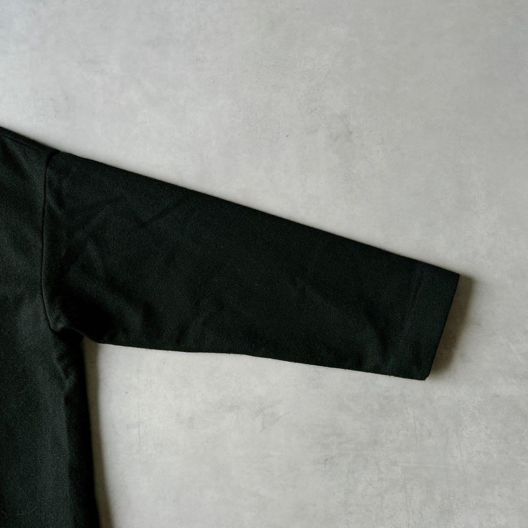 定価2.6万☆ミズイロインド　ショールカラーワイドロングコート ウール