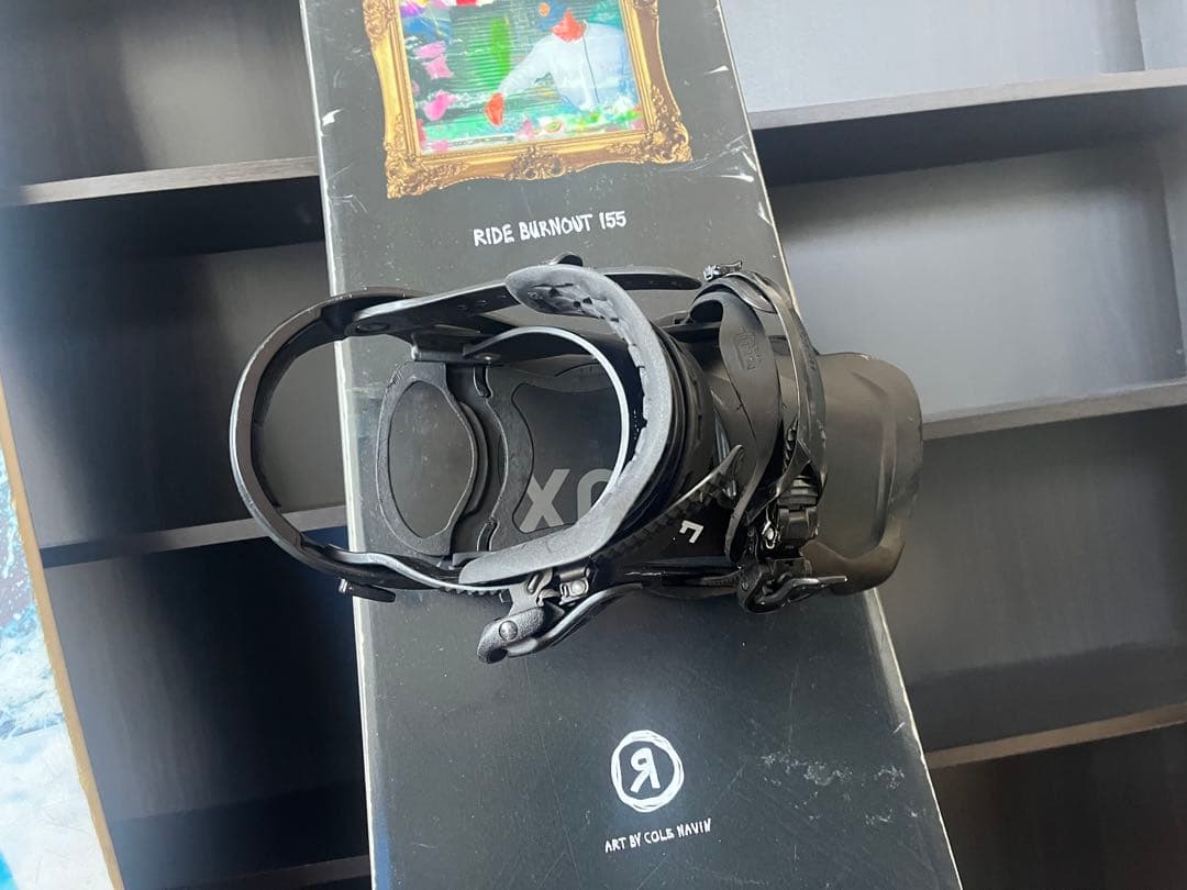 FLUX スノーボードビンディング 黒