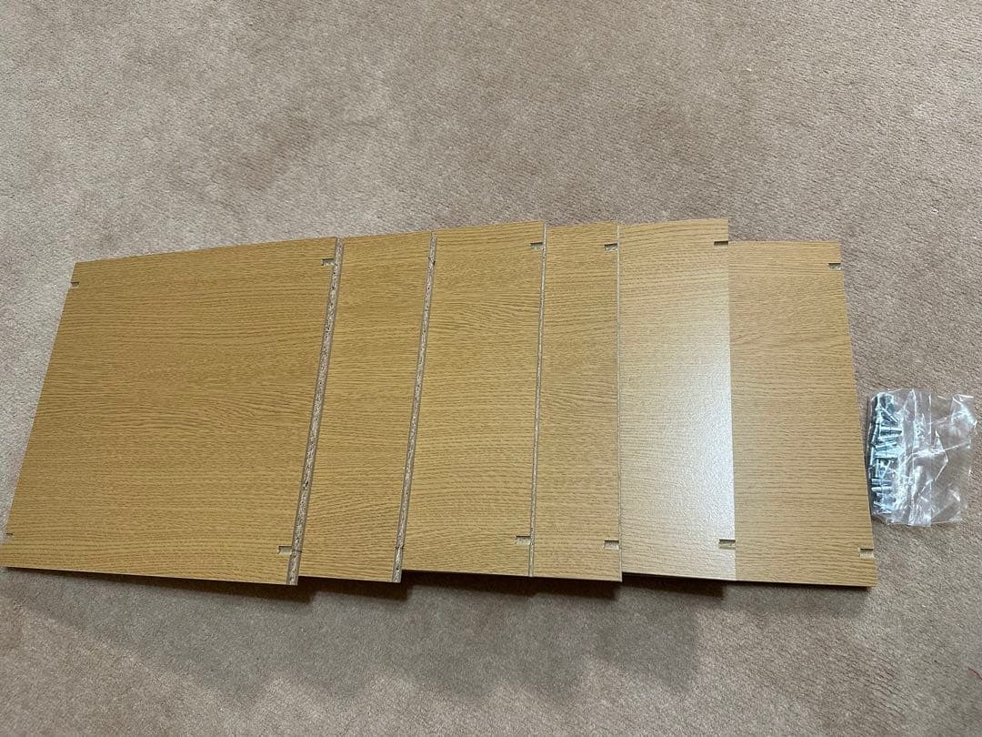 ニトリ　グレン　木目調棚板 6枚セット新品