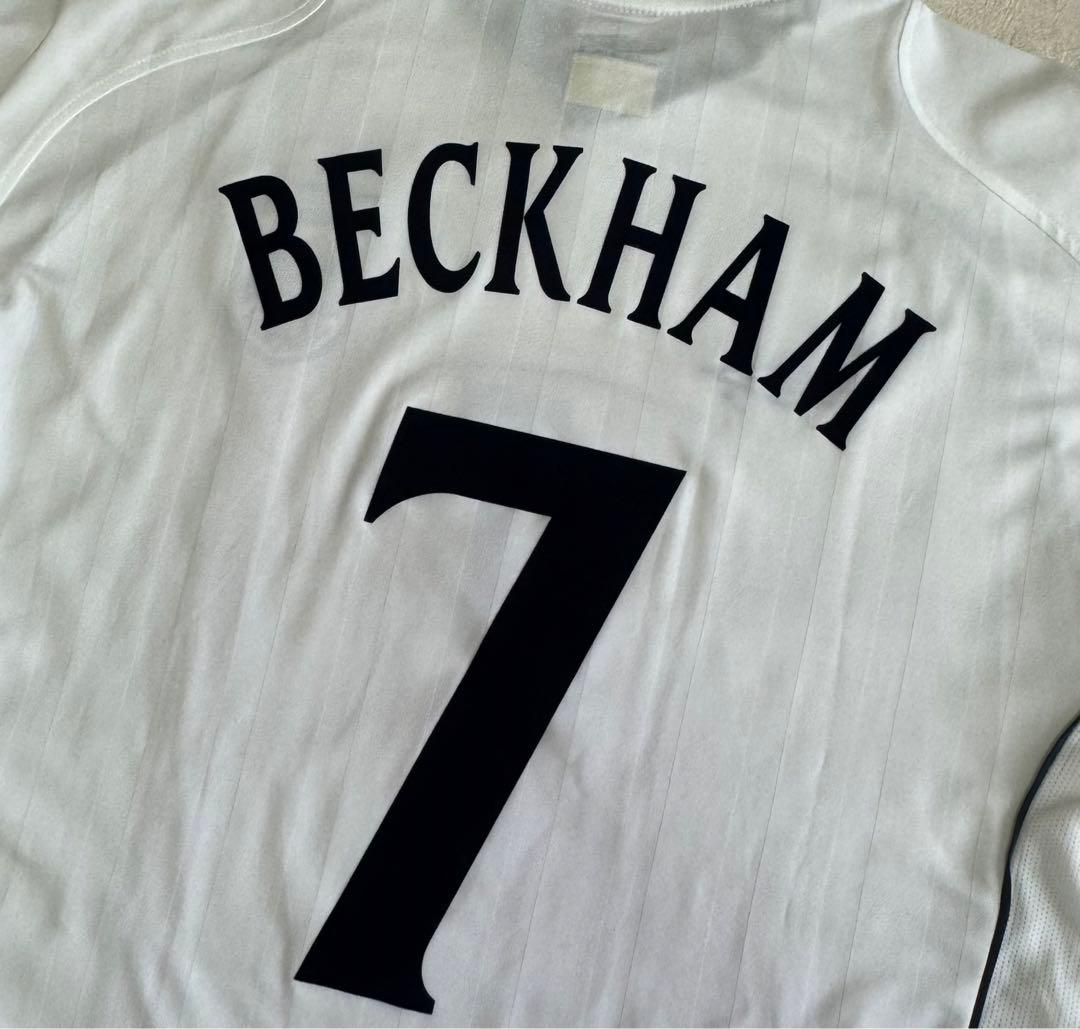 アンブロ　イングランド代表　ベッカム　長袖　ユニフォーム　7