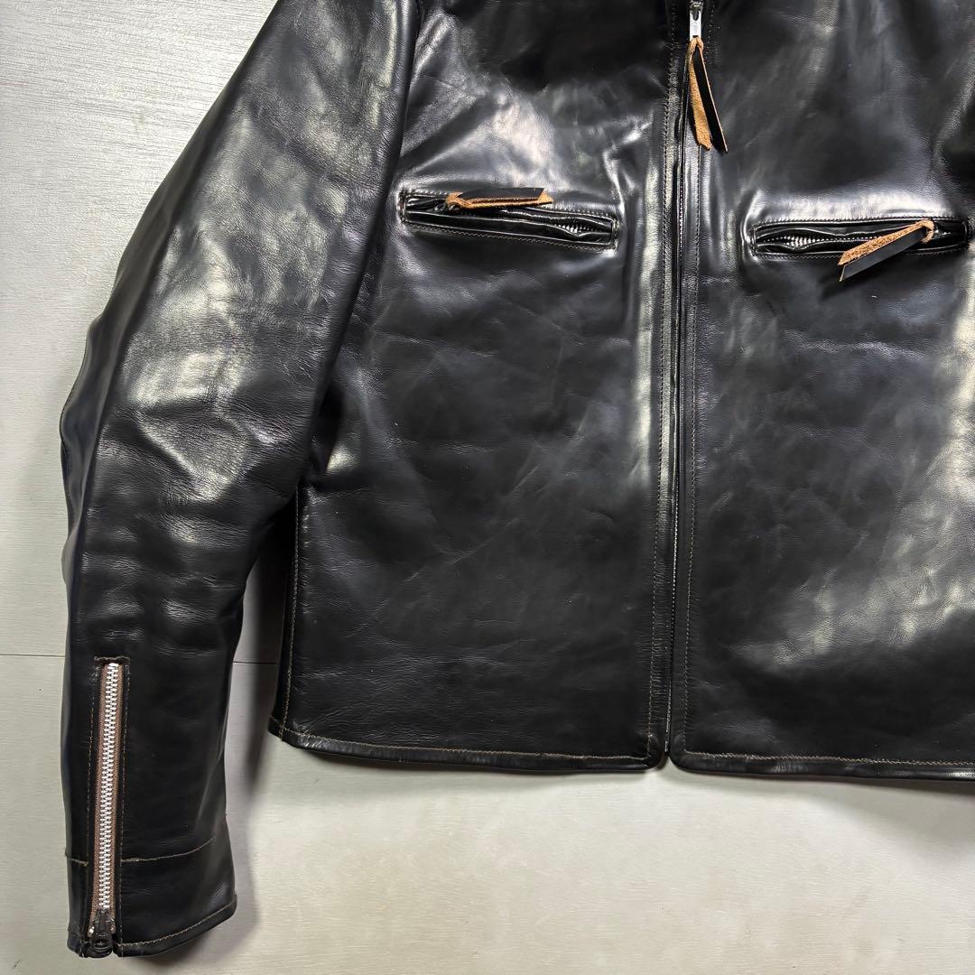 GARUDA leather レザージャケット　ホースハイド　馬革　42 XL