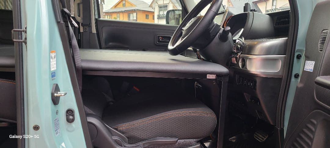 スペーシアMK53S専用ベッドキット.レザータイプ引き取り限定