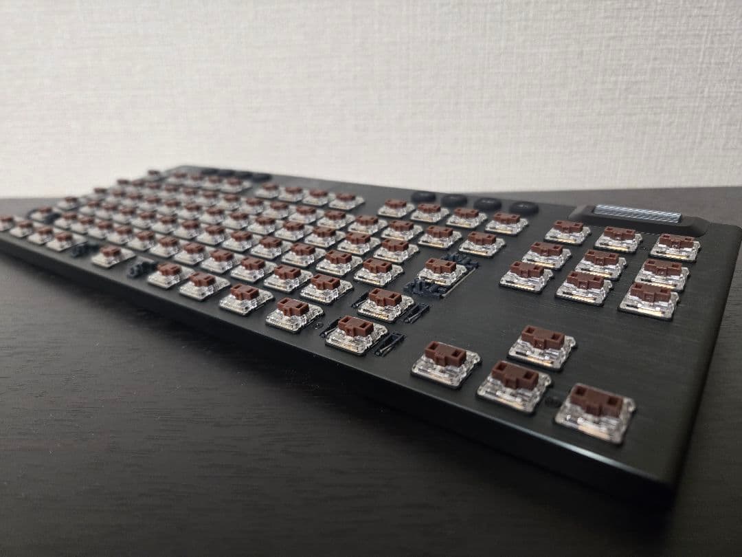 Logicool G913 TKL メカニカルキーボード 茶軸 タクタイル