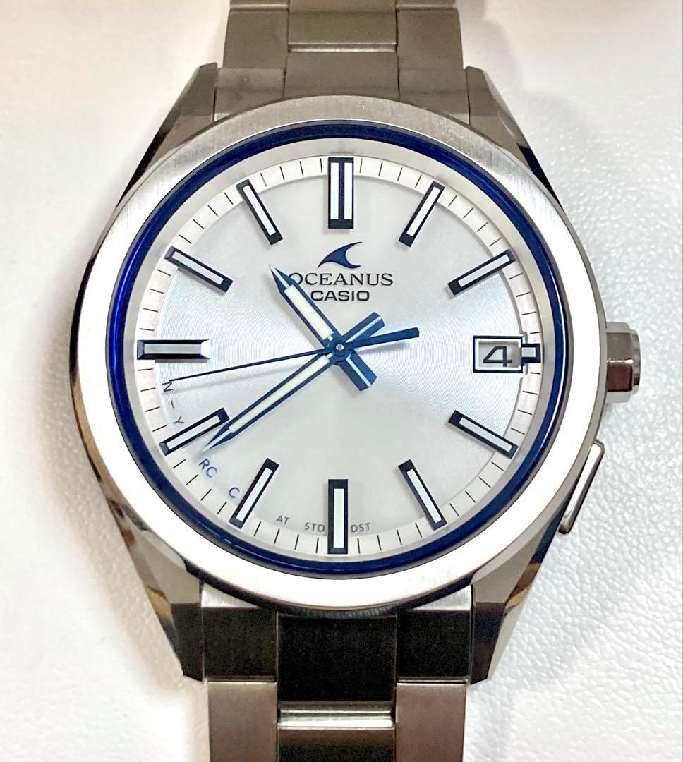 極美品！OCEANUS オシアナス OCW-T200S-7AJF ホワイト