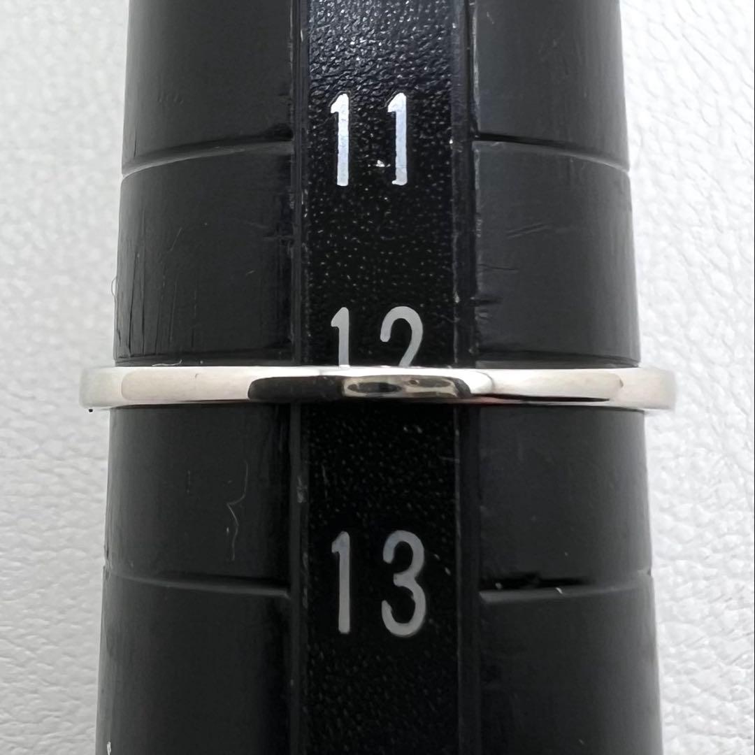 プラチナpt900リング　ダイヤ0.2ct 12号 1.62 g