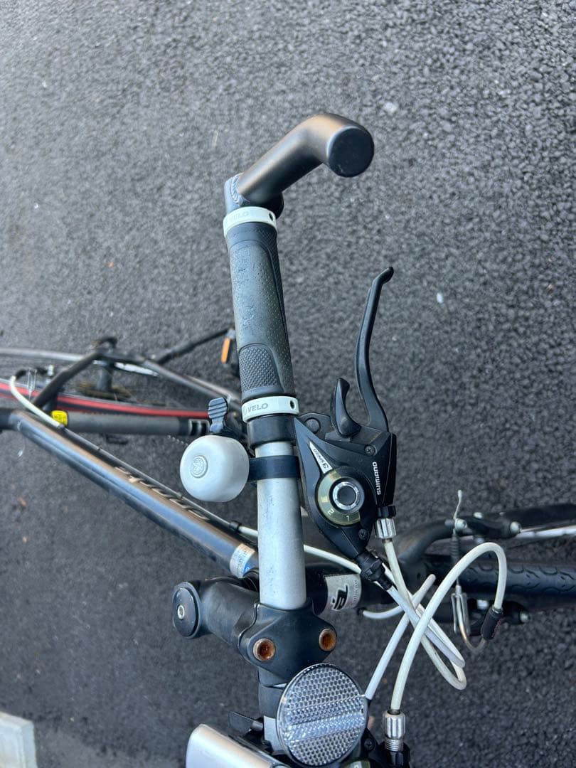 【手渡し限定】Precision クロスバイク Sports ブラック ポンプ付