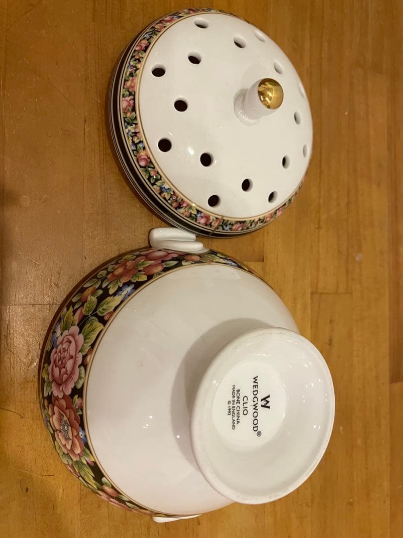 廃盤品　希少　ウェッジウッド　クリオ　ポプリポット