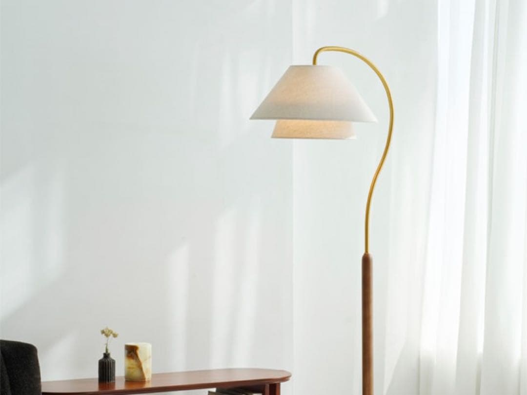 【白熱灯付き】フロアライト Nelke ネルケ　インターフォルム 1灯