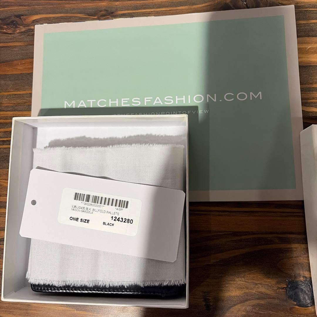 【中古】メゾンマルジェラ 二つ折り財布 Maison Margiela