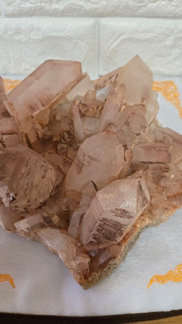 特価‼️天然石 赤水晶クラスター 特大 浄化