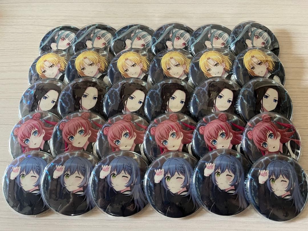 バンドリ RAS RAISEASUILEN 缶バッジ