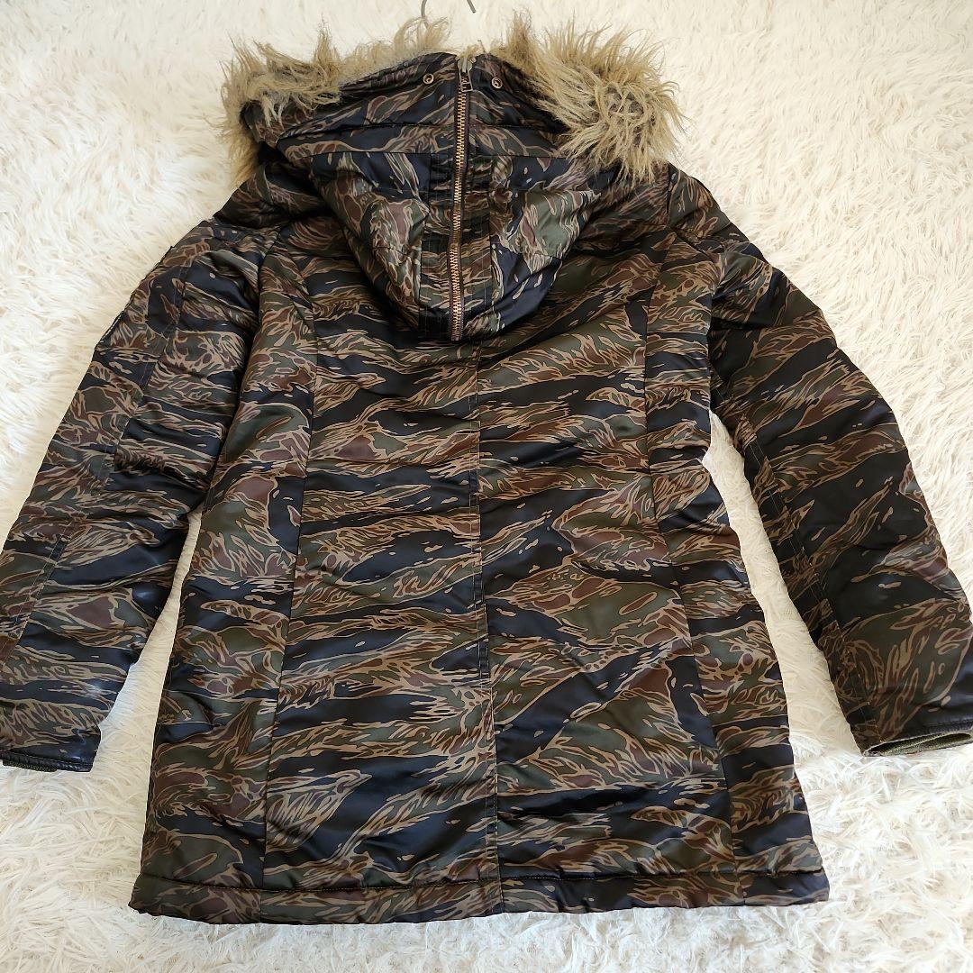 ヒステリックグラマー ミリタリージャケット　タイガーカモ　プリマロフト N-3B