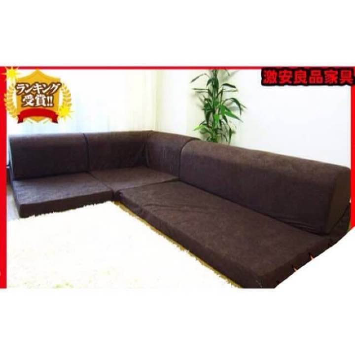 リビングにぴったりのソファーせっと低反発コーナーソファー