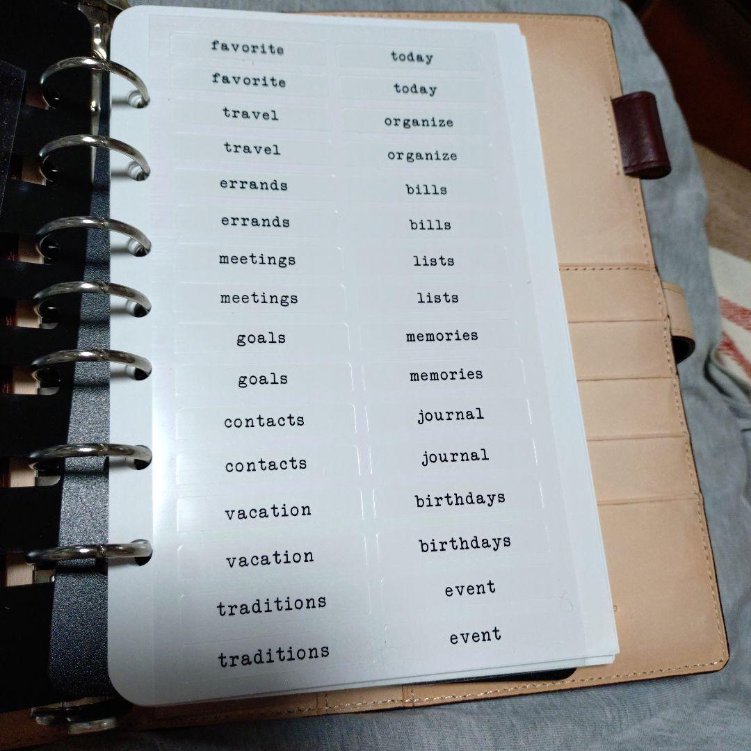 フランクリンプランナー　クラシックサイズ　システム手帳　ブラウン