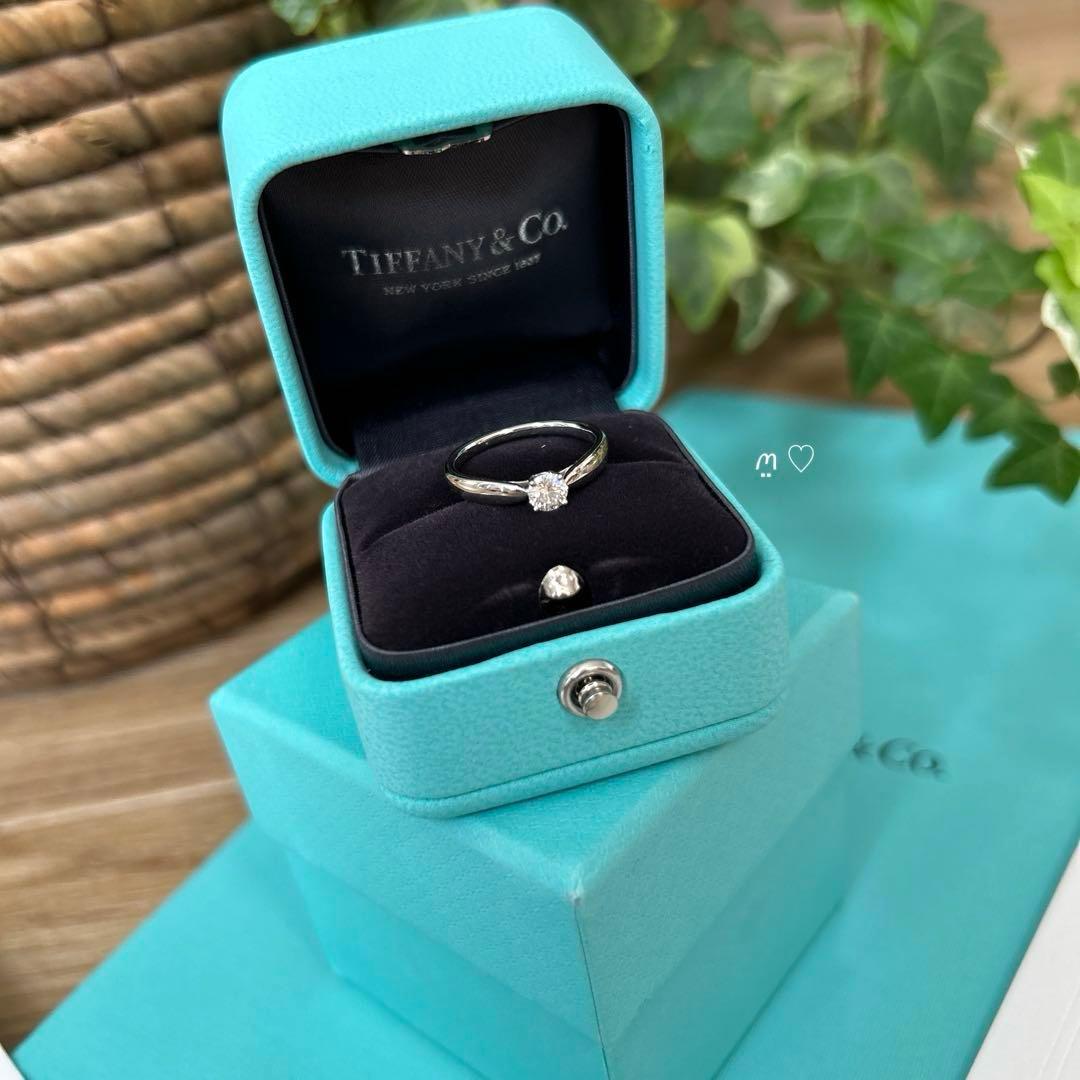 ティファニー　ハーモニーダイヤモンドリング　9号　IF　0.26ct　プラチナ