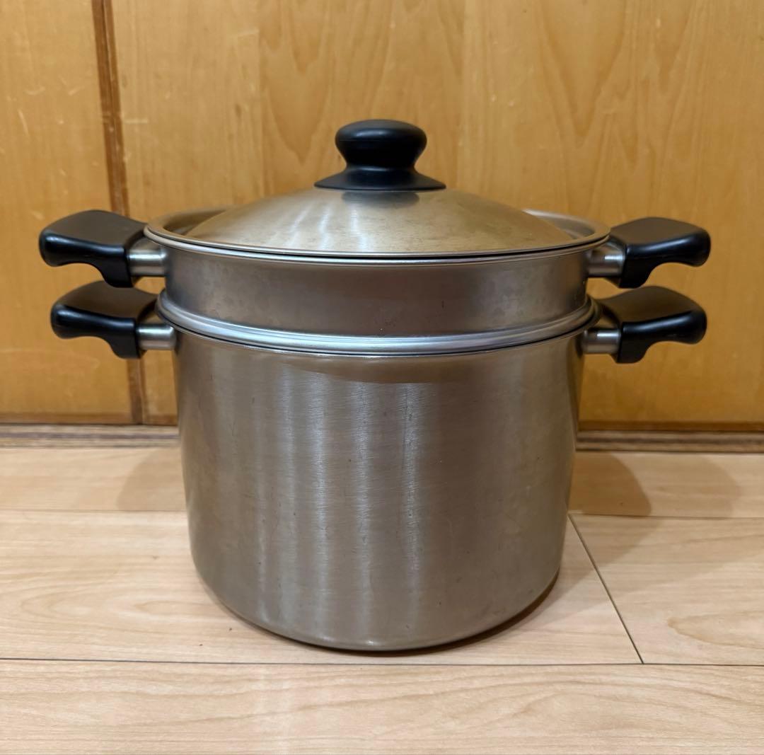柳宗理　ステンレスパスタパン　両手鍋
