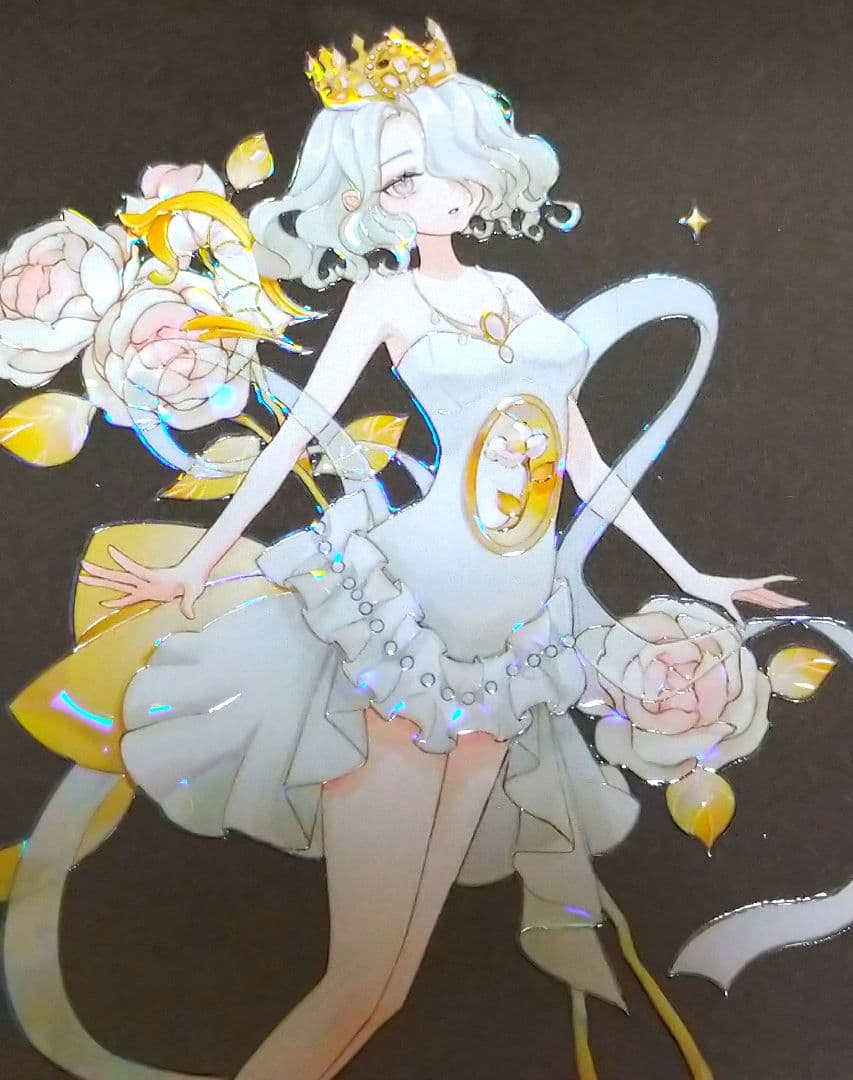 J752＃纯白祷告(贝壳光)巫女sama切り売り海外人物マステ女の子