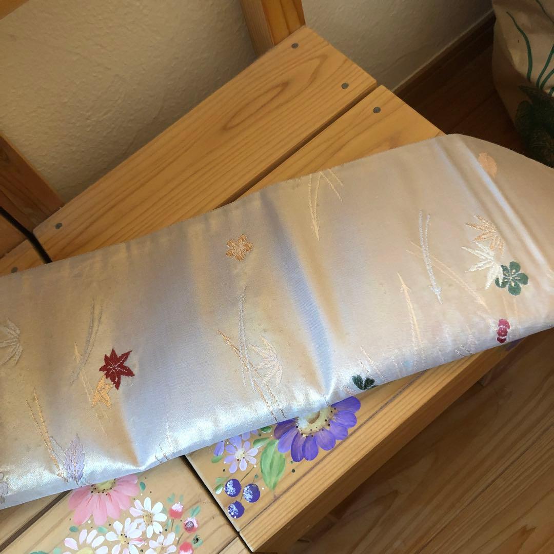 お値下げしました❣️正絹簡単付け帯❣️七五三、大人もご使用可です❣️
