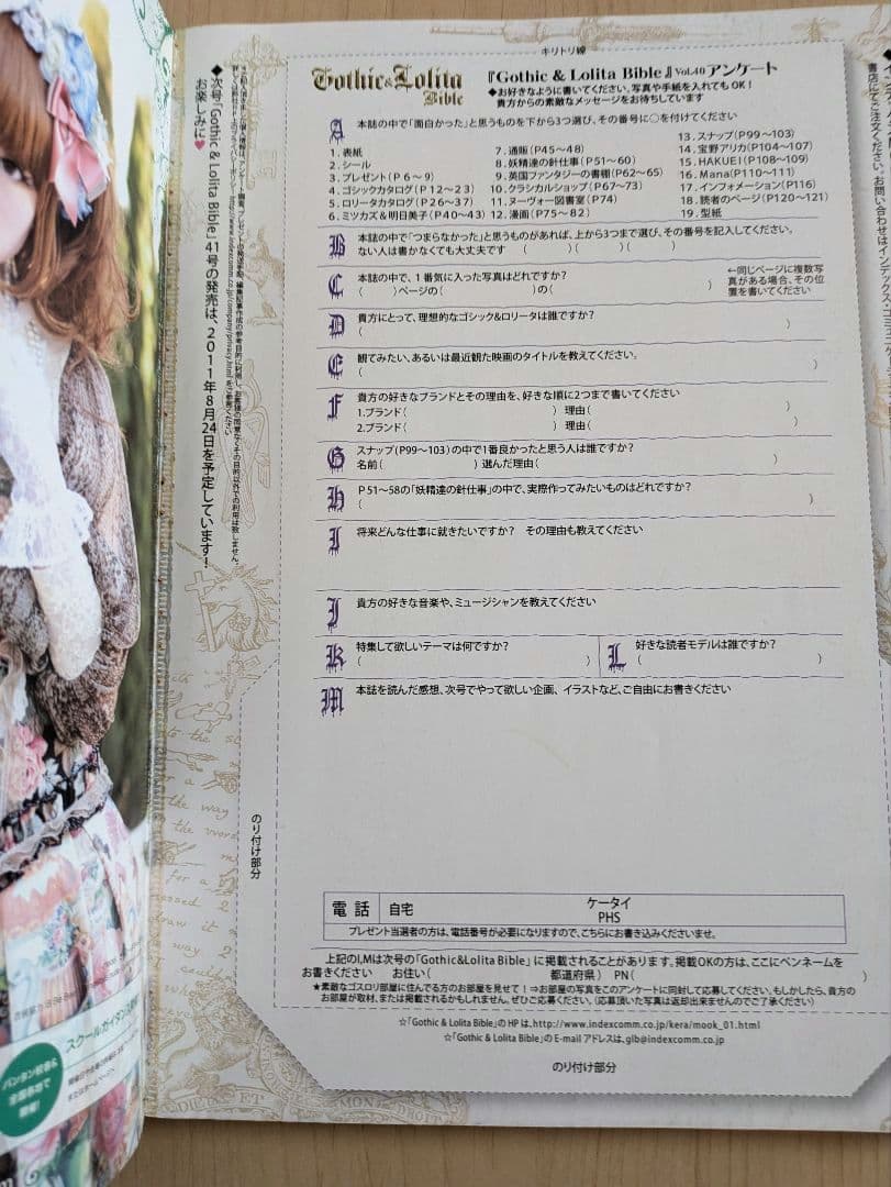 【す⭐︎】ゴシック&ロリータバイブル おまとめ