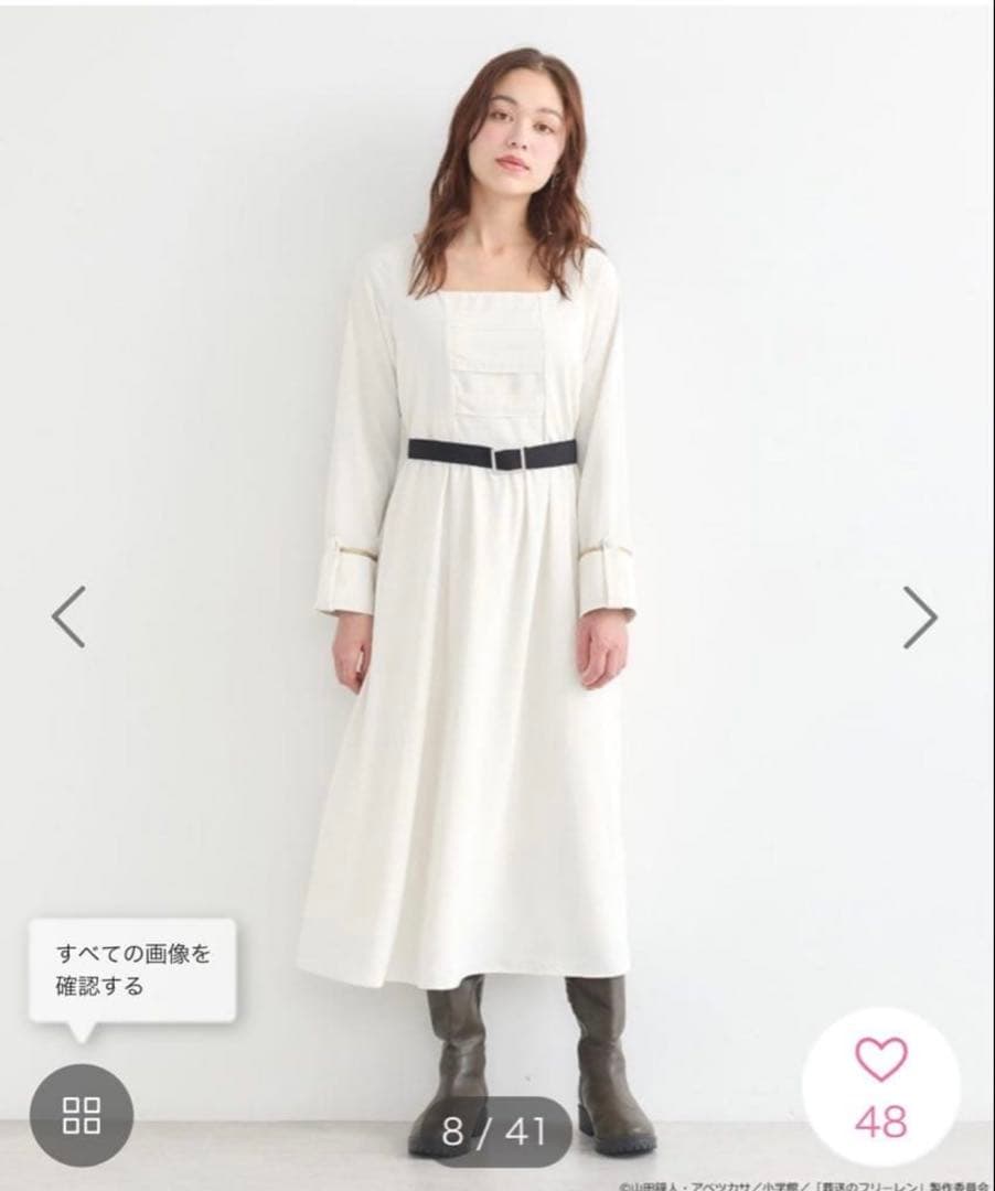 葬送のフリーレン× アースミュージック&エコロジーワンピース&イヤリングセット