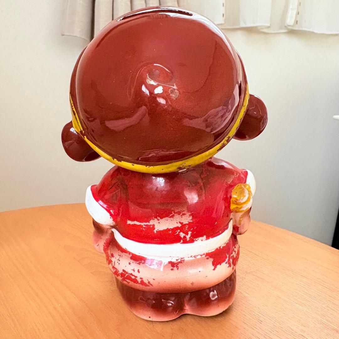 当時物 悟空の大冒険？ 陶器　貯金箱 詳細不明