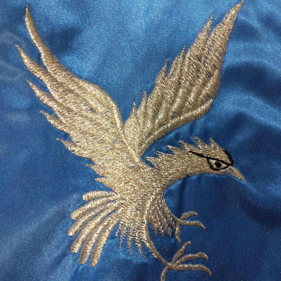 【古着】90年代 サテンスカジャン