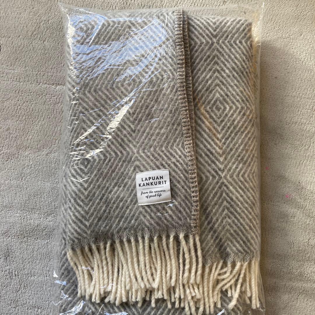 ✴︎とーと✴︎LAPUAN KANKURIT ヘリンボーンストール