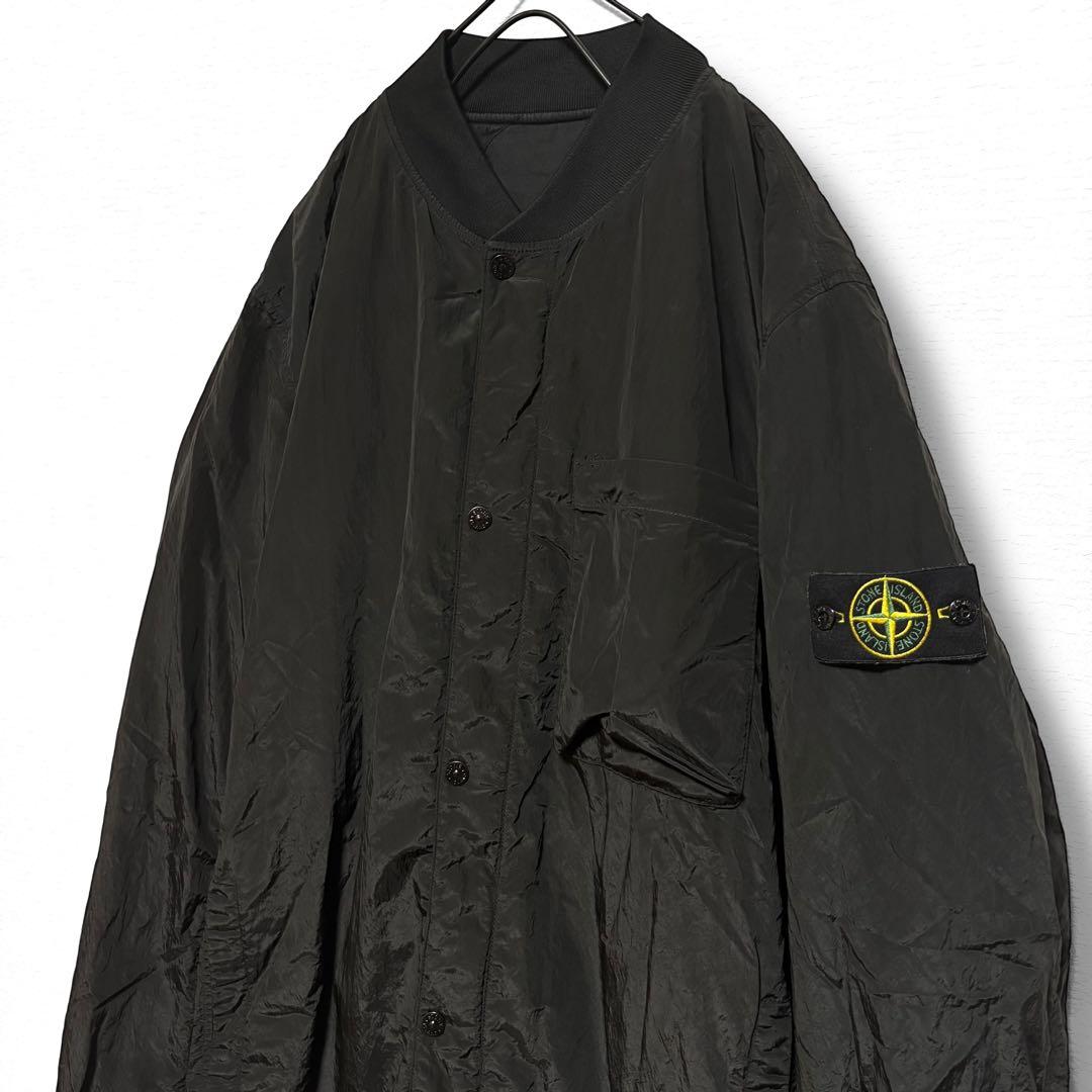 Stone /Reversible/Nylon /Quilted/黒